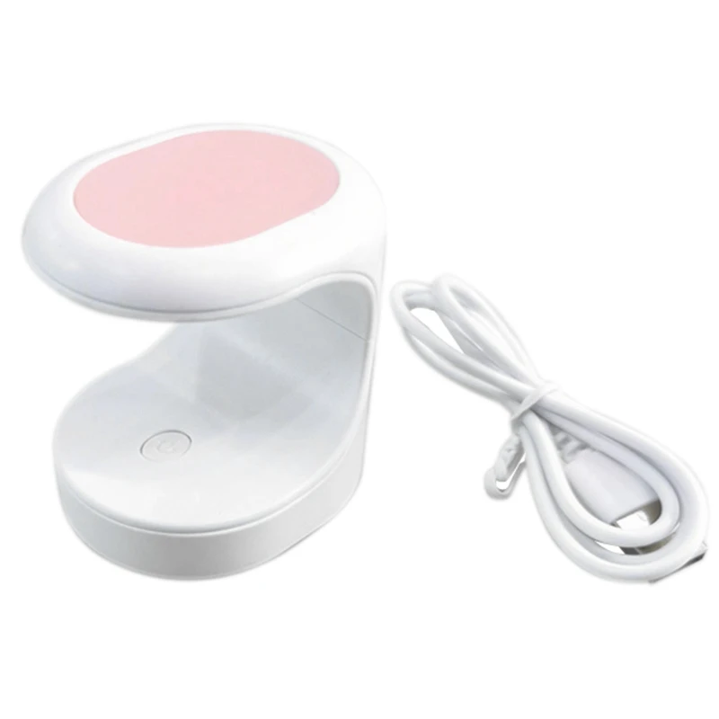 

16W Mini Egg Lamp Nail Art Lamp Key Switch Single Finger 30S Fast Drying USB Connector Nails Art Tools Gel Polish