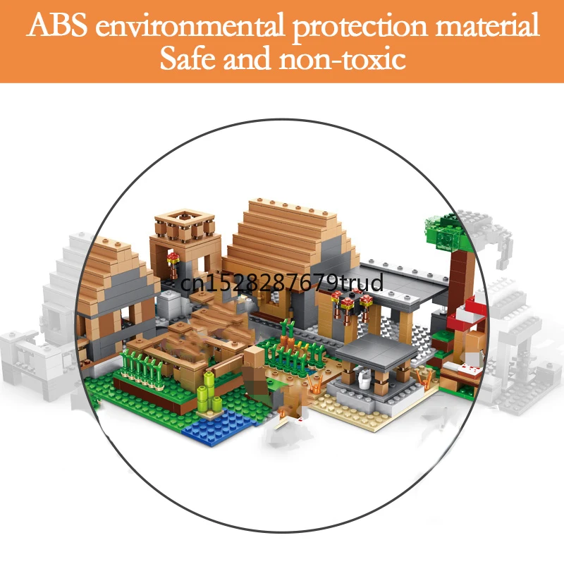 838pcs Castle Village Series My World Ghost Village Building Blocks Bricks Figures Module Toys For Children Christmas gifts
838pcs Castle Village Series My World Ghost Village Building Blocks Bricks Figures Module Toys For Children Christmas gifts