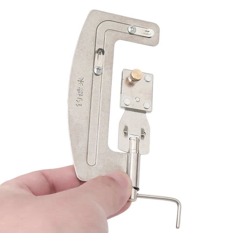 1Pc Stainless Steel Semi Automatic Fishing Hook Line Tie Tool Fishing Accessories Fishing Hook Binding Device
1Pc Stainless Steel Semi Automatic Fishing Hook Line Tie Tool Fishing Accessories Fishing Hook Binding Device