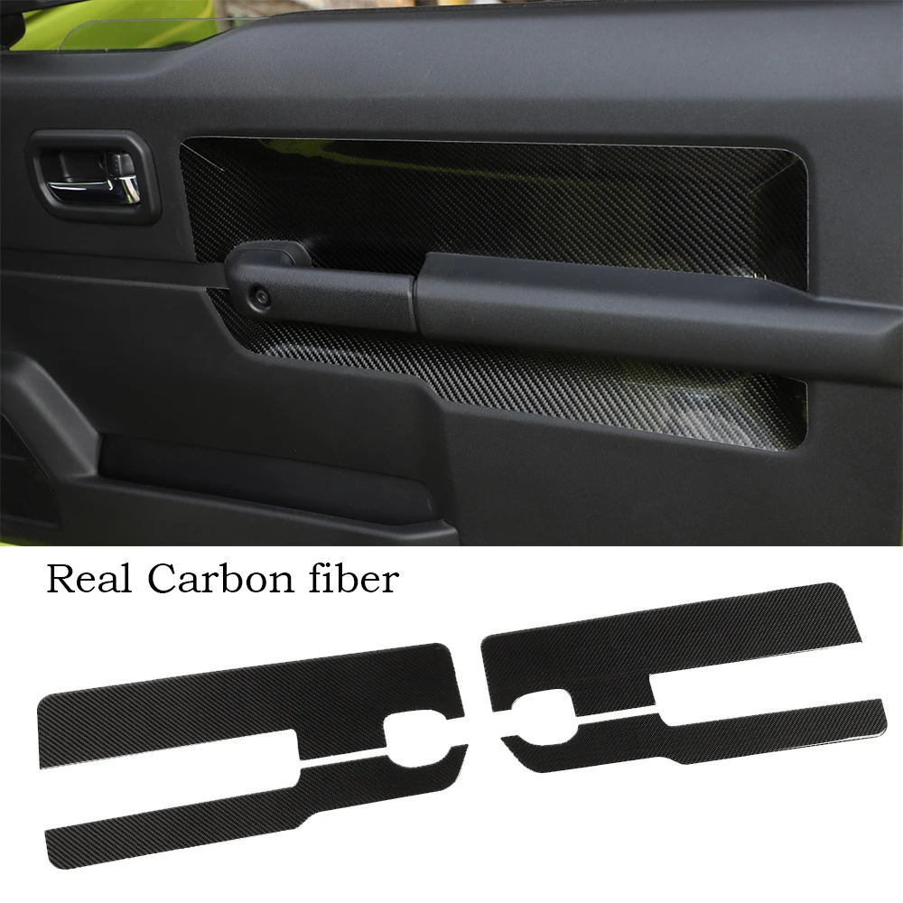 4*Carbon Fiber Door Inner Armrest Decorative Cover Trim For Suzuki Jimny 2019-20
4*Carbon Fiber Door Inner Armrest Decorative Cover Trim For Suzuki Jimny 2019-20