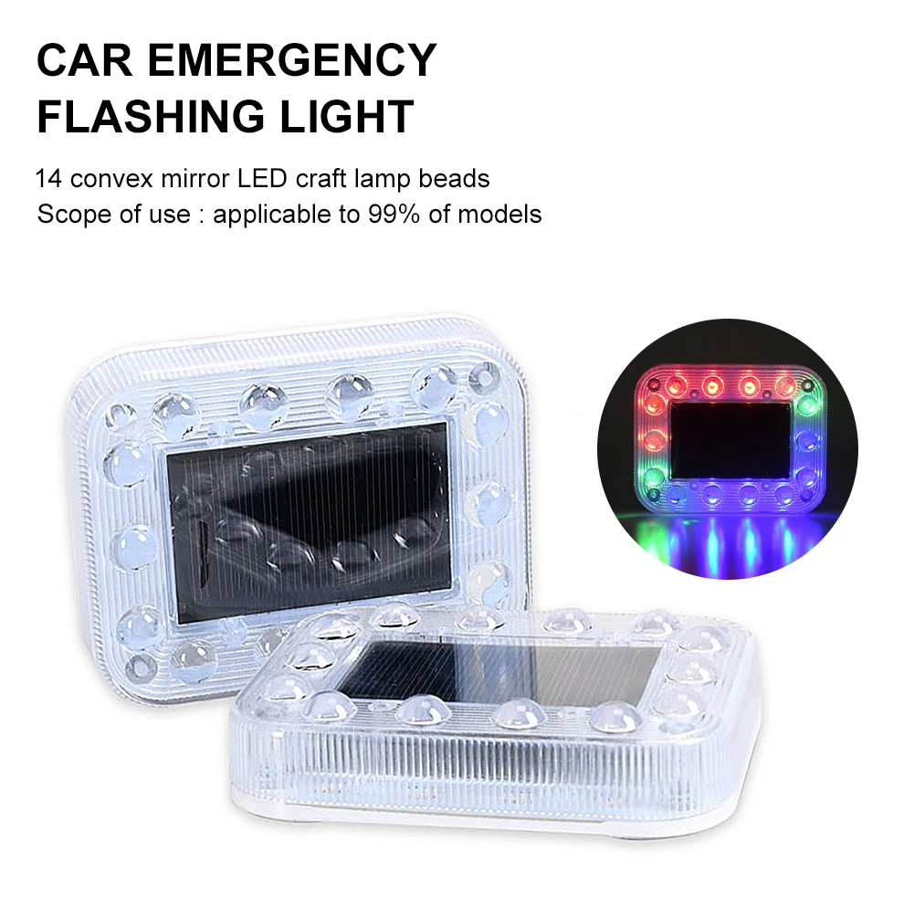 2PCS LED Strobe Solar Warning Light Car Truck Cart Emergency Flash Light Vibration Sensor Color Changing Waterproof Taillight
2PCS LED Strobe Solar Warning Light Car Truck Cart Emergency Flash Light Vibration Sensor Color Changing Waterproof Taillight