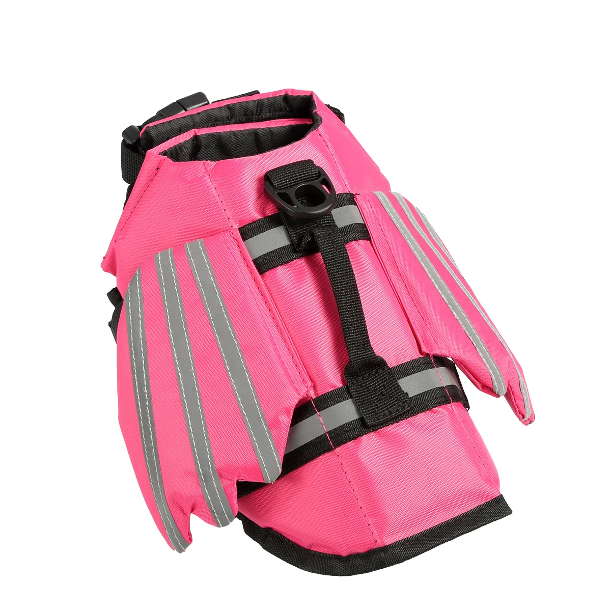 Dropshipping Dog Life Jacket Dog Lifesaver Preserver With Reflective Stripes Handle Dog Life Jackets For Swimming Beach Boating