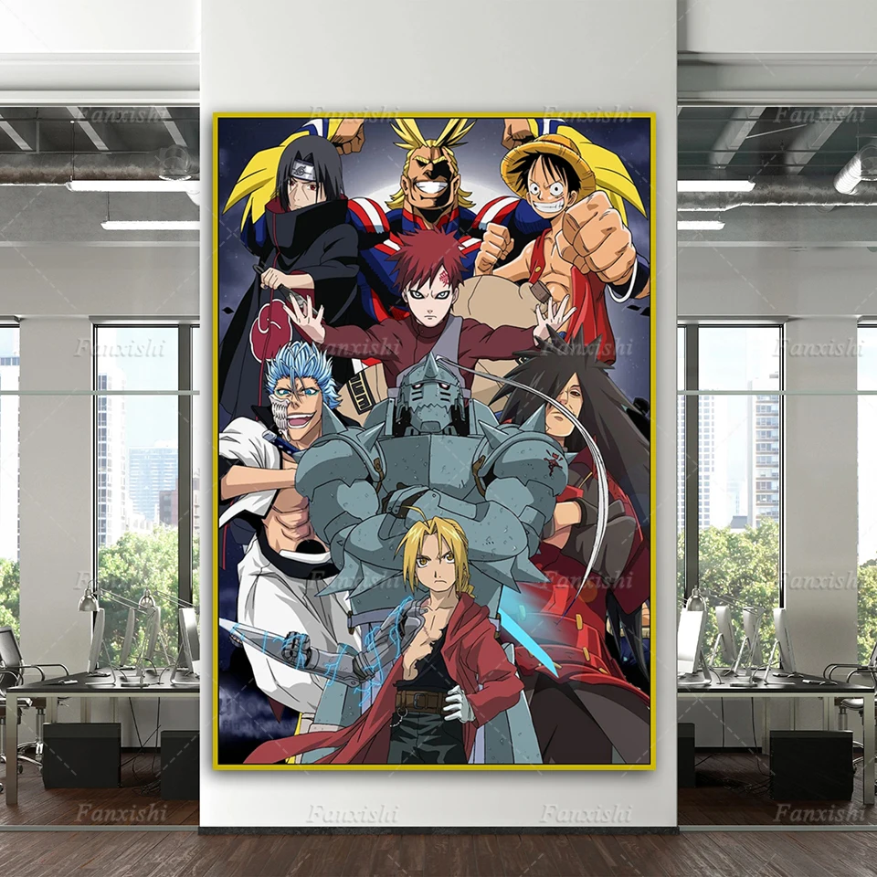 Japan Anime My Hero Academia Naruto Bleach One Piece Canvas Poster And Prints Wall Art Picture Home Decor Living Room Cuadros
Japan Anime My Hero Academia Naruto Bleach One Piece Canvas Poster And Prints Wall Art Picture Home Decor Living Room Cuadros