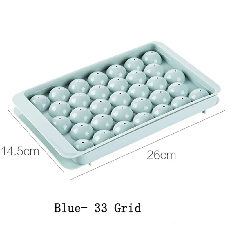 18/33 Grids Ice Cube Tray Plastic Molds Round Shape Ice Making Mold Fruit Popsicle Ice Cream Mold for Wine Bar Drinking
18/33 Grids Ice Cube Tray Plastic Molds Round Shape Ice Making Mold Fruit Popsicle Ice Cream Mold for Wine Bar Drinking