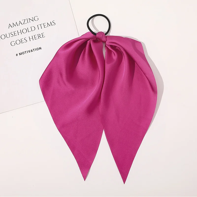 Fashion Women Girls Elastic Hair Rubber Bands Long Ribbon Hair Ring Ties Satin Triangle Hair Rope
Fashion Women Girls Elastic Hair Rubber Bands Long Ribbon Hair Ring Ties Satin Triangle Hair Rope