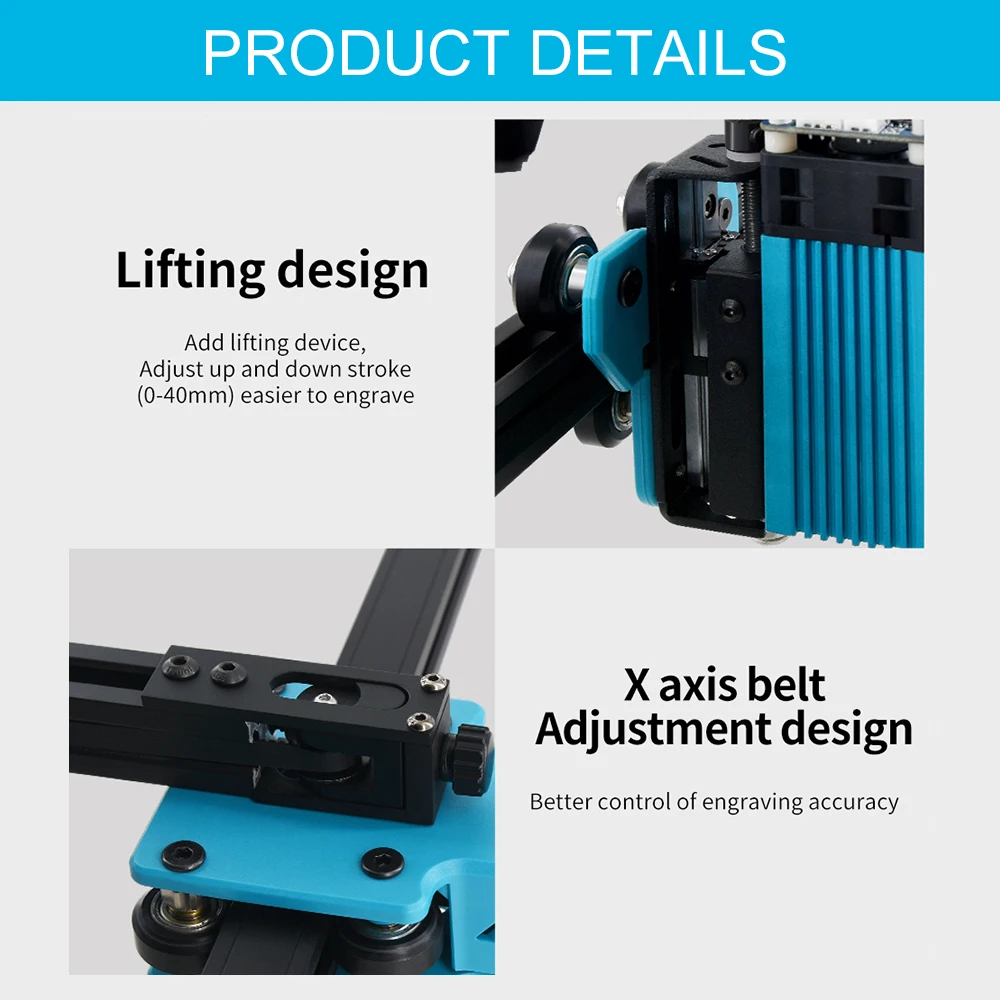 TOTEM S 40W Desktop Laser Engraver CNC Router High Precision Laser Engraving Machine Fast Carver Laser Cutter Printer
TOTEM S 40W Desktop Laser Engraver CNC Router High Precision Laser Engraving Machine Fast Carver Laser Cutter Printer