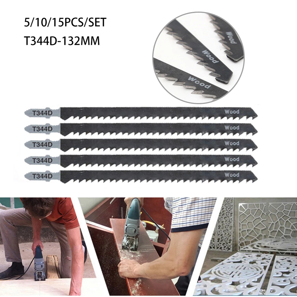 5/10/15PCS T344D 132mm High Carbon Steel Jig Saw Set Fast-Cutting Reciprocating Jigsaw Blade For Wood Board Plastic Cutting
5/10/15PCS T344D 132mm High Carbon Steel Jig Saw Set Fast-Cutting Reciprocating Jigsaw Blade For Wood Board Plastic Cutting