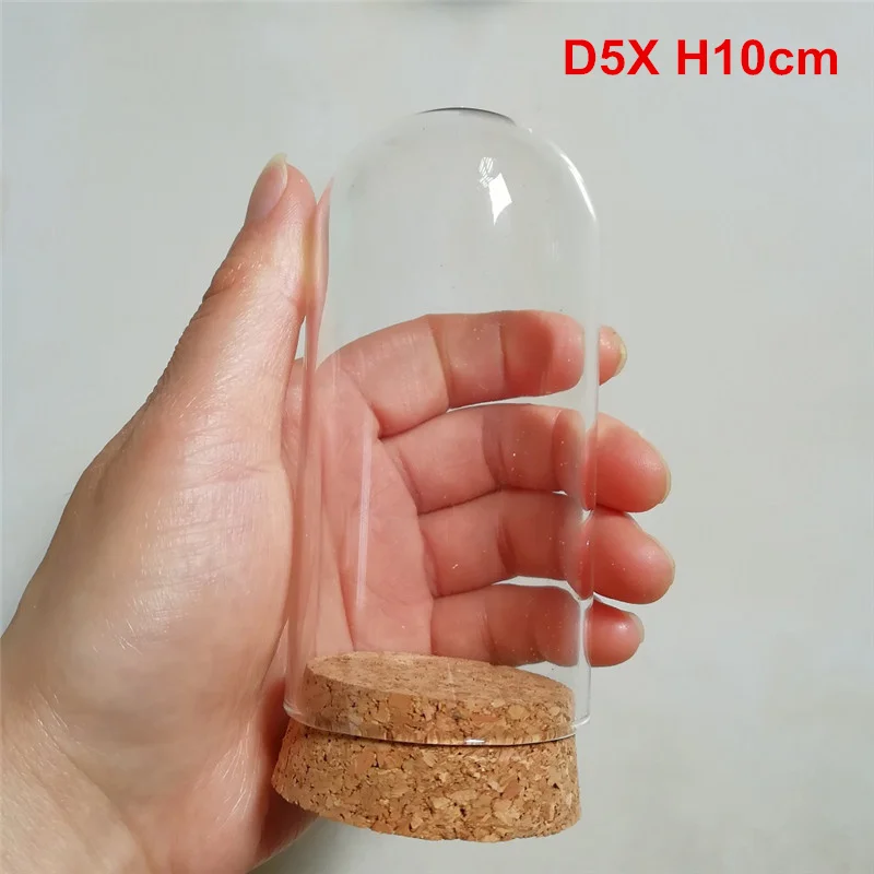 72 x Glass Dome Cover Cloche Bell Jar With Round Cork Base Table Garden Wedding DIY Display Case D5X H10cm
72 x Glass Dome Cover Cloche Bell Jar With Round Cork Base Table Garden Wedding DIY Display Case D5X H10cm