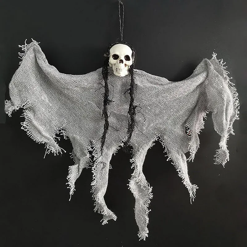 1 шт. прибытие 30 см хэллоуин подвесной призрак украшение для дома Мрачный Жнец