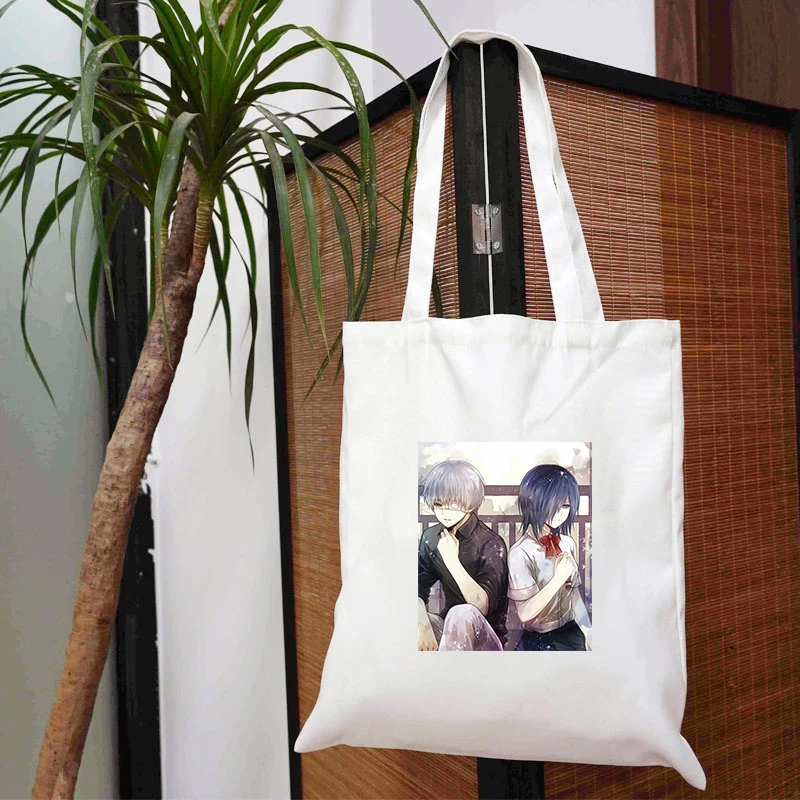 Tokyo Ghoul Grocery Bag Customizable Logo Luxury Designer Handbag Canvas Shopper Women's Tote Custom Handbags for Reusable Bags
Tokyo Ghoul Grocery Bag Customizable Logo Luxury Designer Handbag Canvas Shopper Women's Tote Custom Handbags for Reusable Bags