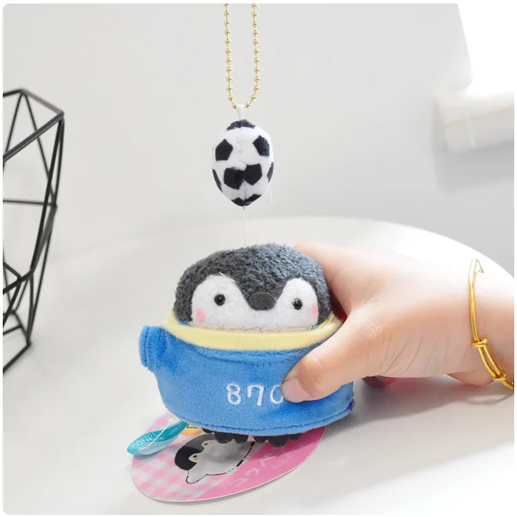 Cute Japan Penguin Stretching Shaking Bag Plush Pendant Accessories Keychain 4Kinds WJ04
Cute Japan Penguin Stretching Shaking Bag Plush Pendant Accessories Keychain 4Kinds WJ04