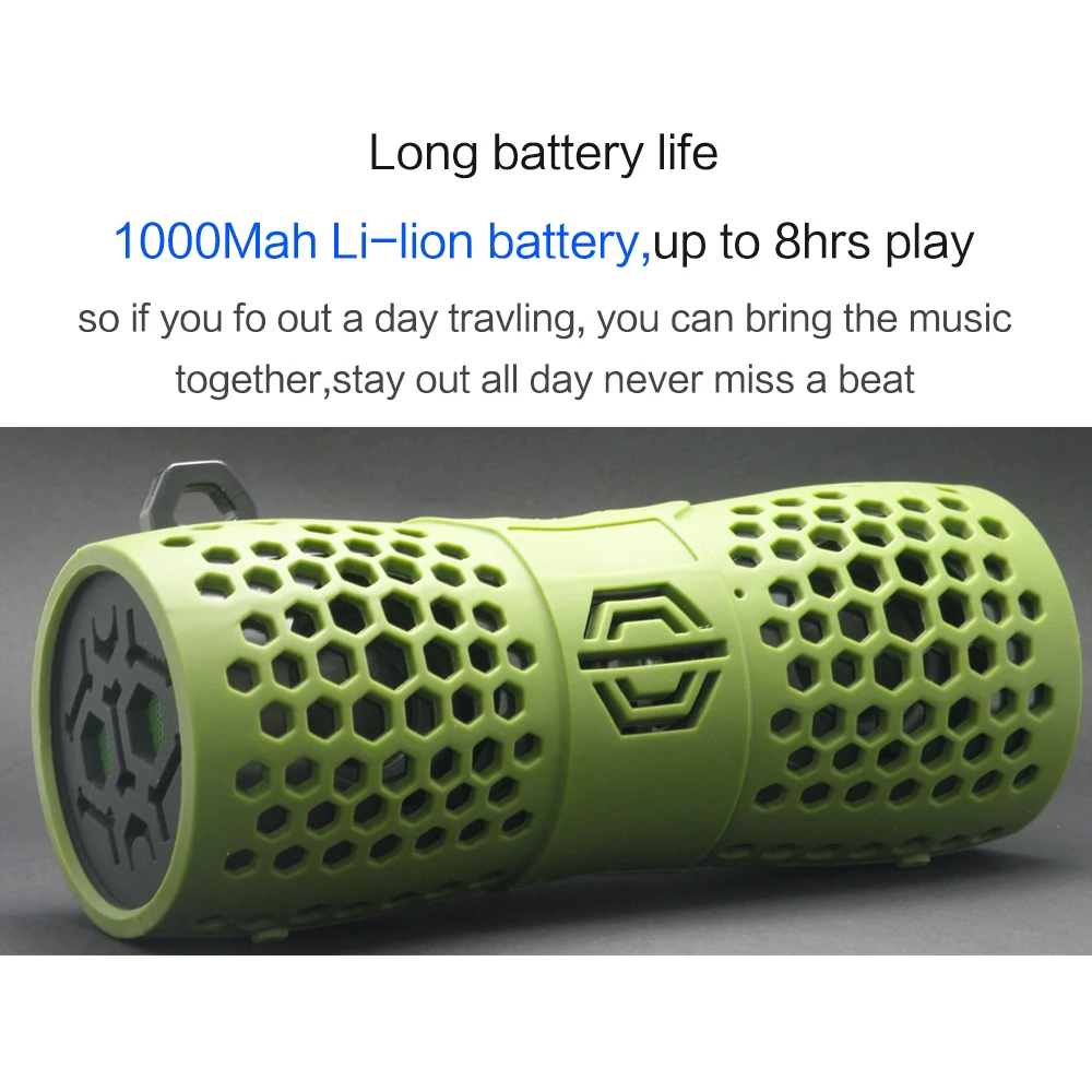 Portable Wireless Bluetooth Speaker for Phone Computer Stereo Music Surround IP66 Waterproof Outdoor Wireless Speakers
Portable Wireless Bluetooth Speaker for Phone Computer Stereo Music Surround IP66 Waterproof Outdoor Wireless Speakers