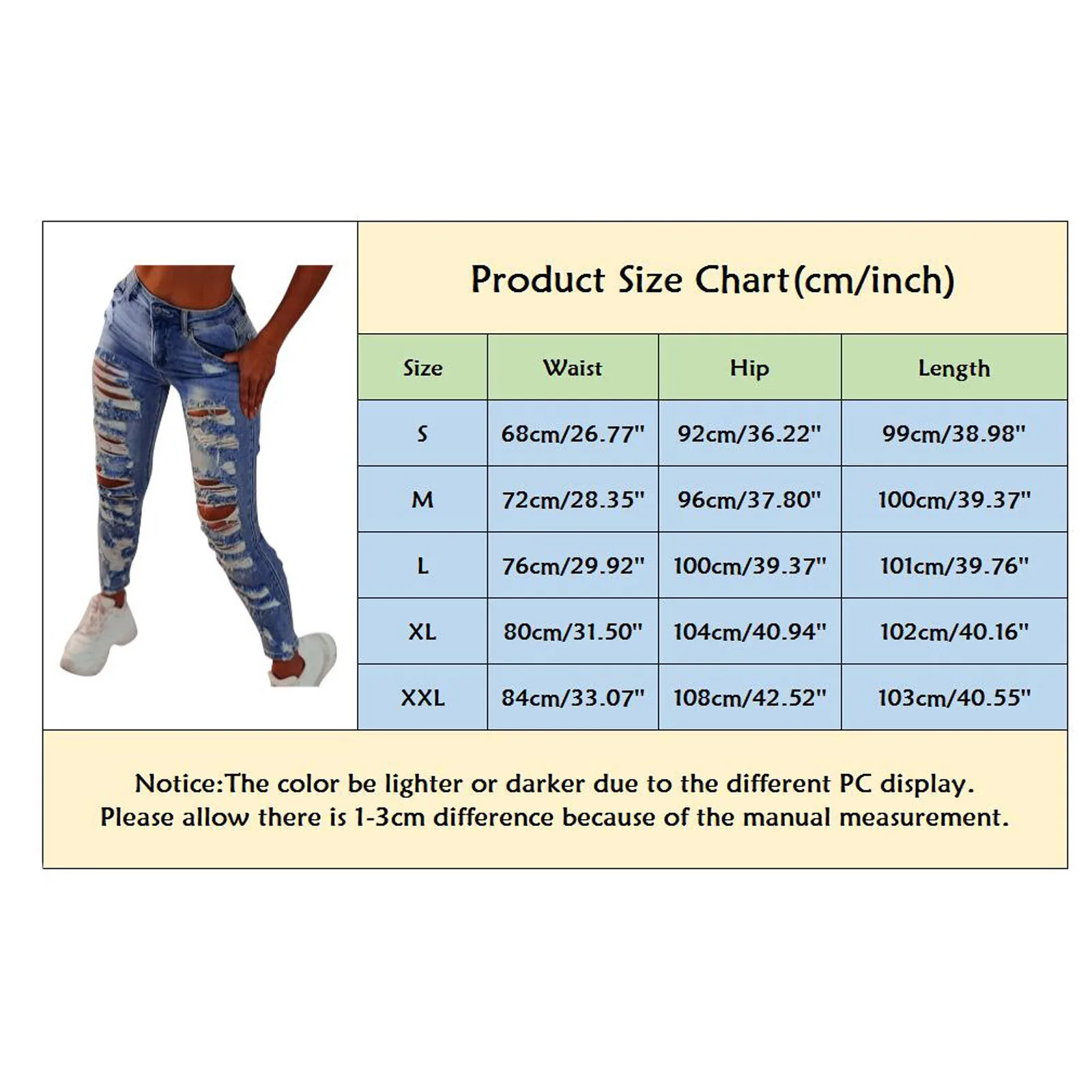 Women High Waisted Destroyed Hem Jeans Ripped Hole Denim Pants Trousers Jeans Retro Denim Pants pantalones de mujer
Women High Waisted Destroyed Hem Jeans Ripped Hole Denim Pants Trousers Jeans Retro Denim Pants pantalones de mujer
