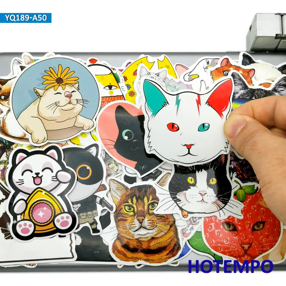 50 Pieces Mixed Cute Animal Funny Cat Cartoon Graffiti Stickers for Kid Toy Scrapbook Notebook Suitcase Phone Laptop Car Sticker
50 Pieces Mixed Cute Animal Funny Cat Cartoon Graffiti Stickers for Kid Toy Scrapbook Notebook Suitcase Phone Laptop Car Sticker