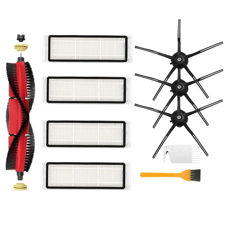 All Sets Main Brush Side Brush HEPA Filter Mop Cloth Replacement for Xiaomi Roborock S6 S5 MaxV Vacuum Cleaner Parts
All Sets Main Brush Side Brush HEPA Filter Mop Cloth Replacement for Xiaomi Roborock S6 S5 MaxV Vacuum Cleaner Parts