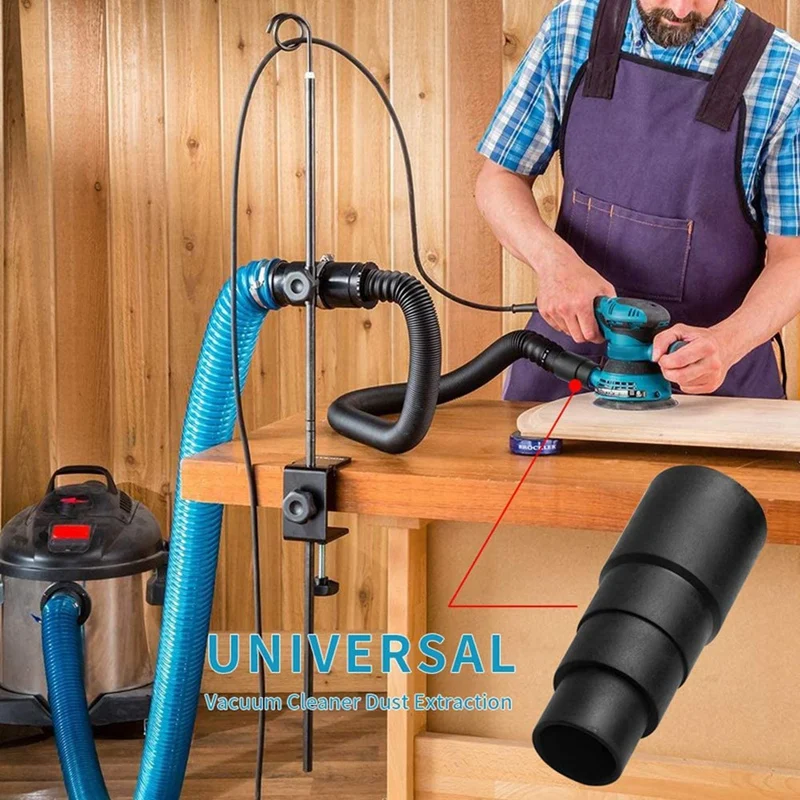 Universal Vacuum Cleaner Power Tool - Dust Extraction Hose Adaptor (26.5mm,32.5mm,34.5mm,40.5mm) for Vacuum Adapter
Universal Vacuum Cleaner Power Tool - Dust Extraction Hose Adaptor (26.5mm,32.5mm,34.5mm,40.5mm) for Vacuum Adapter