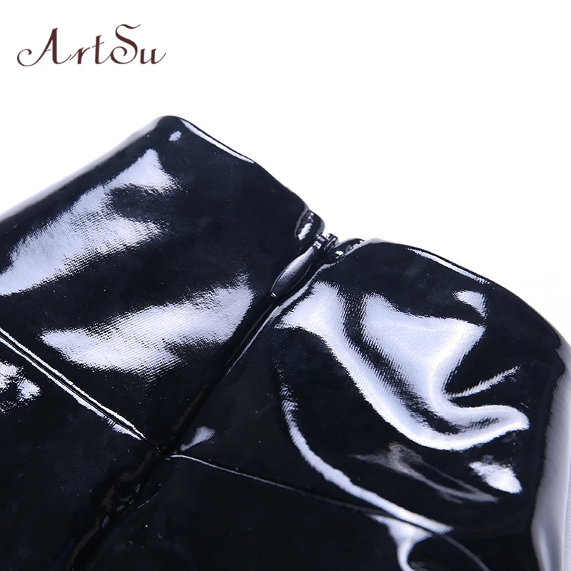 Artsu Black PU Leather Jumpsuit 2019 Autumn New Long Sleeve Bodysuits Sexy Solid Jumpsuits Club Romper Mujers 2020 ASJU60254
Artsu Black PU Leather Jumpsuit 2019 Autumn New Long Sleeve Bodysuits Sexy Solid Jumpsuits Club Romper Mujers 2020 ASJU60254