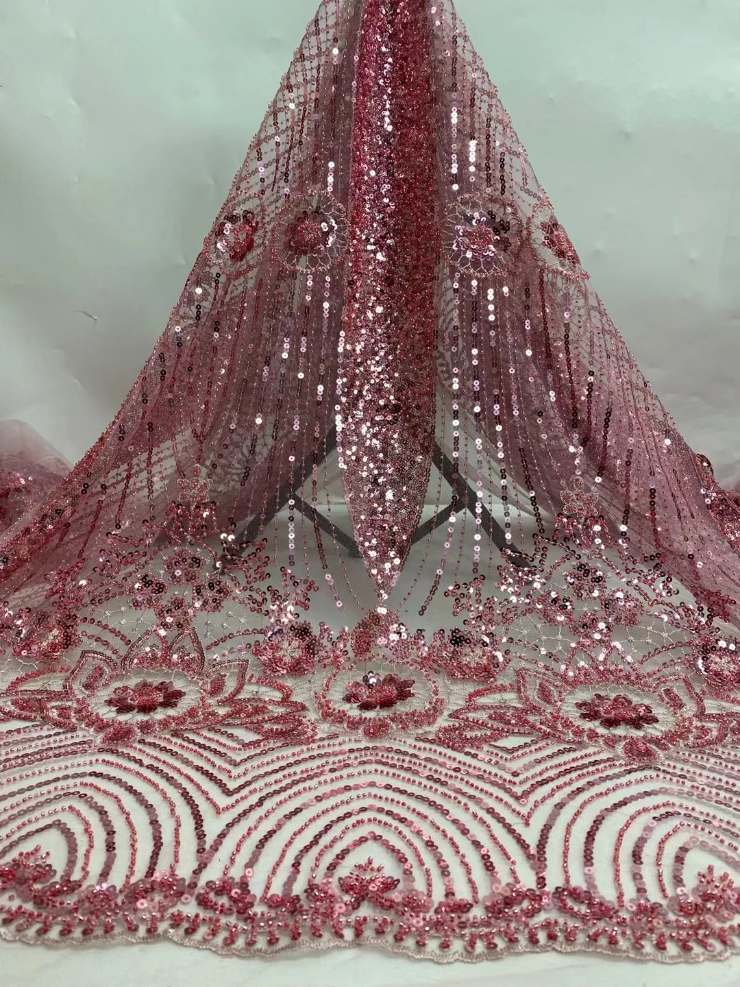 Luxury Elegant Cassic Beaded Lace 2022African Embroidery Tulle Fabric For Bride Wedding Dress NN295_N
Luxury Elegant Cassic Beaded Lace 2022African Embroidery Tulle Fabric For Bride Wedding Dress NN295_N