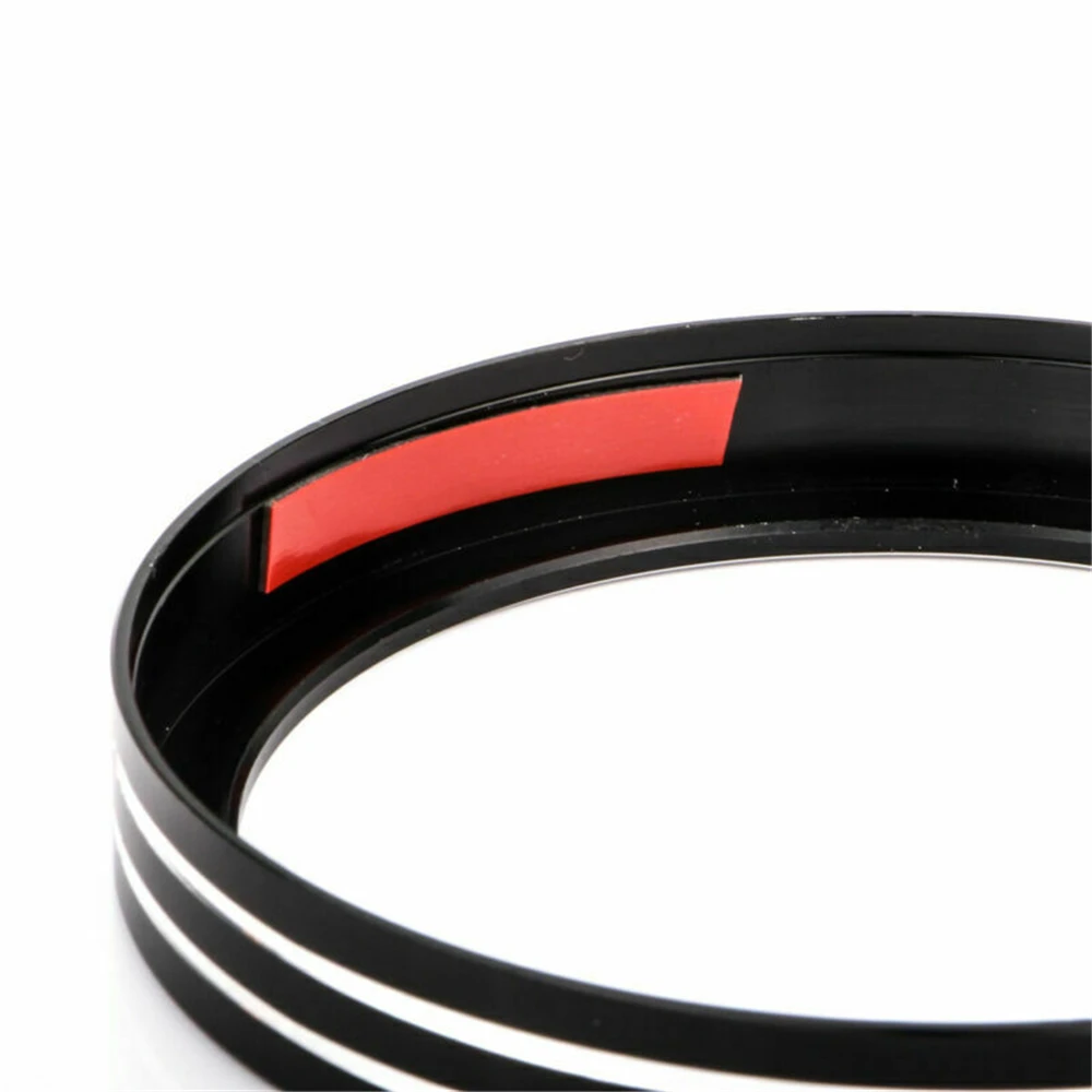 New Edge Cut Speedometer Gauges Accent Trim Ring For Harley Sportster 883 1200
