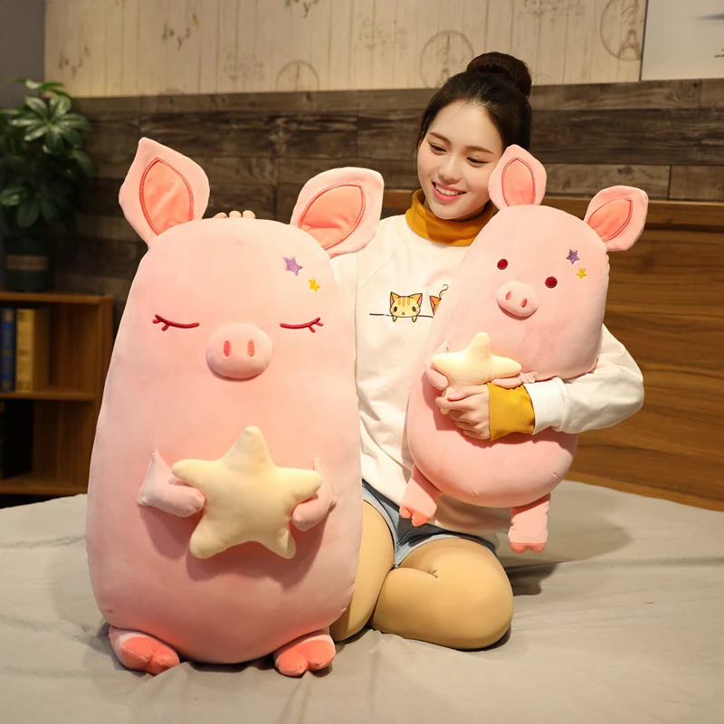 Nooer Cartoon Cute Pink Pig Plush Toy Soft Plush Pillow Cushion Pig Stuffed SAnimals Plush Doll Kids Children Birthday Gift
Nooer Cartoon Cute Pink Pig Plush Toy Soft Plush Pillow Cushion Pig Stuffed SAnimals Plush Doll Kids Children Birthday Gift