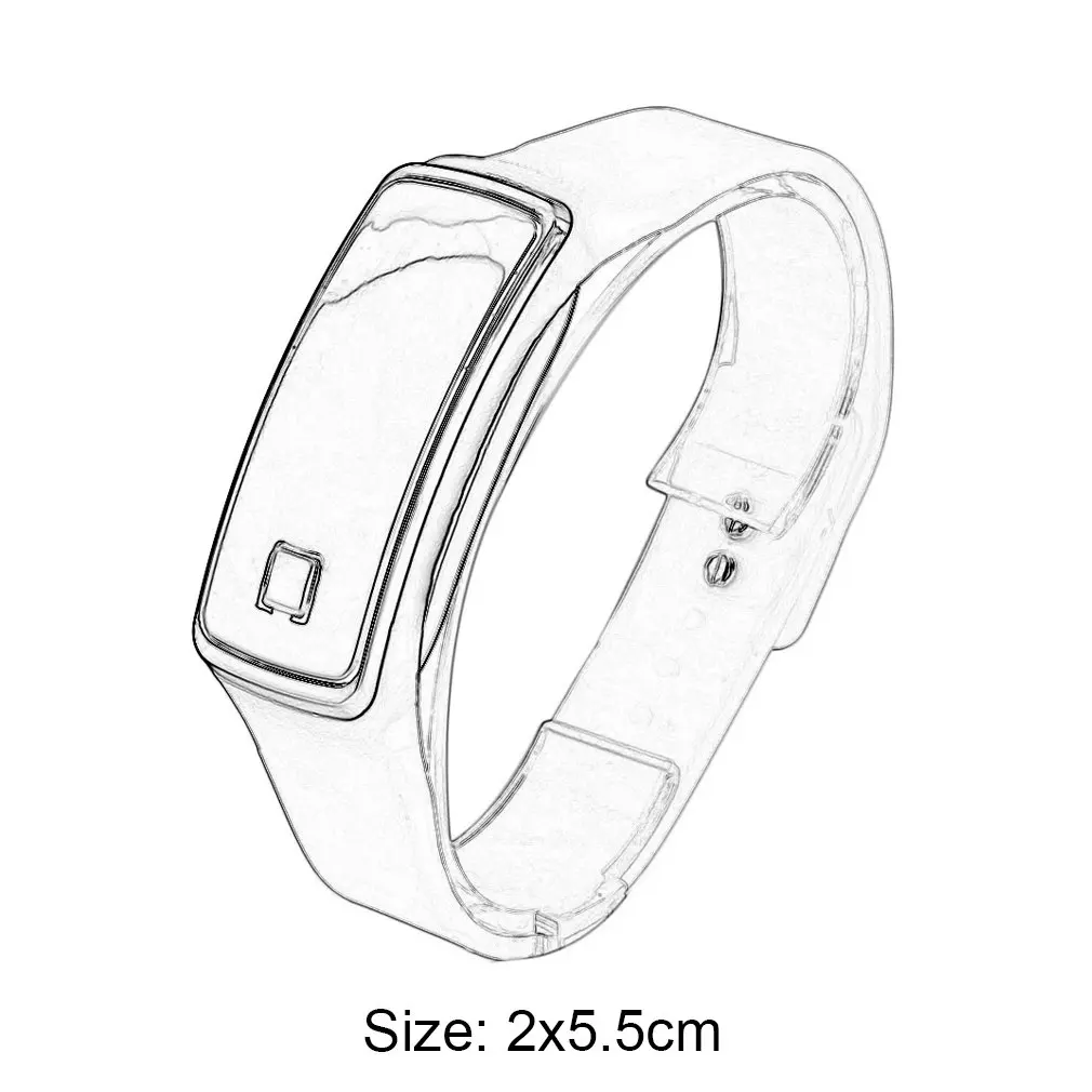 Lightweight Sports Bracelet LED Touch Design Sport Running Digital Wacth Soft Silicone Digital Wristaband for Dropshipping
Lightweight Sports Bracelet LED Touch Design Sport Running Digital Wacth Soft Silicone Digital Wristaband for Dropshipping