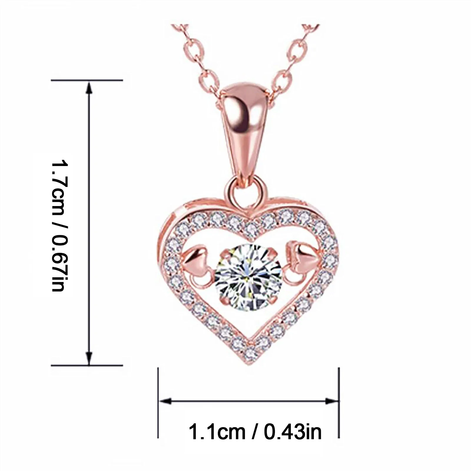 Luxury Necklace Women Valentine's Day Creative Smart Love Heart Dance Necklace Sports Necklaces Gift For Lovers
Luxury Necklace Women Valentine's Day Creative Smart Love Heart Dance Necklace Sports Necklaces Gift For Lovers