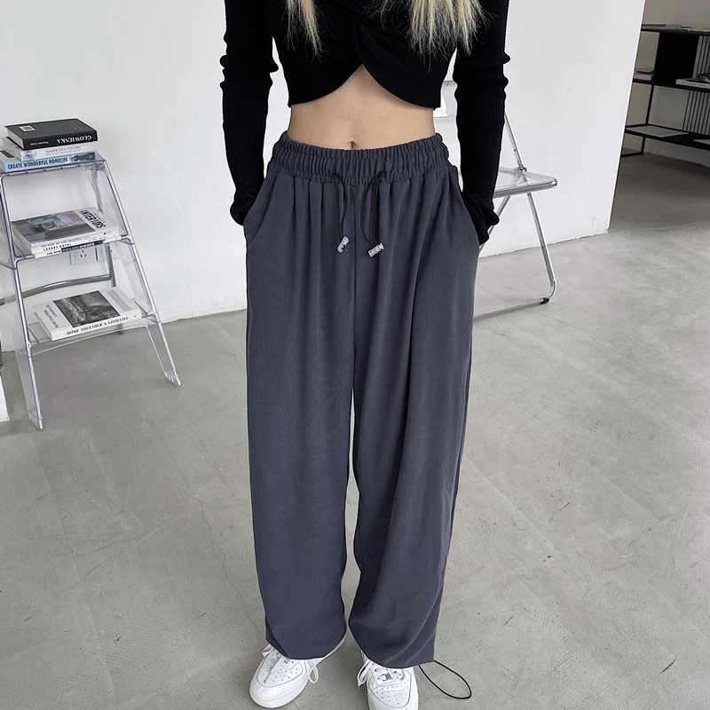 Casual pants women's corduroy fall/winter men and women loose wide-leg straight trousers drawstring drawstring street gothic
Casual pants women's corduroy fall/winter men and women loose wide-leg straight trousers drawstring drawstring street gothic