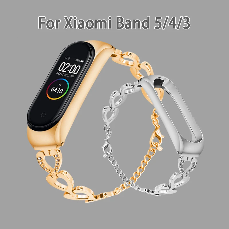 Bracelet Strap For Xiaomi Mi Band 3 4 5 Women Fashion Gift Smart Wrist Band For Mi Band 4 3 5 Watch Stainless Steel Wrist Strap
Bracelet Strap For Xiaomi Mi Band 3 4 5 Women Fashion Gift Smart Wrist Band For Mi Band 4 3 5 Watch Stainless Steel Wrist Strap