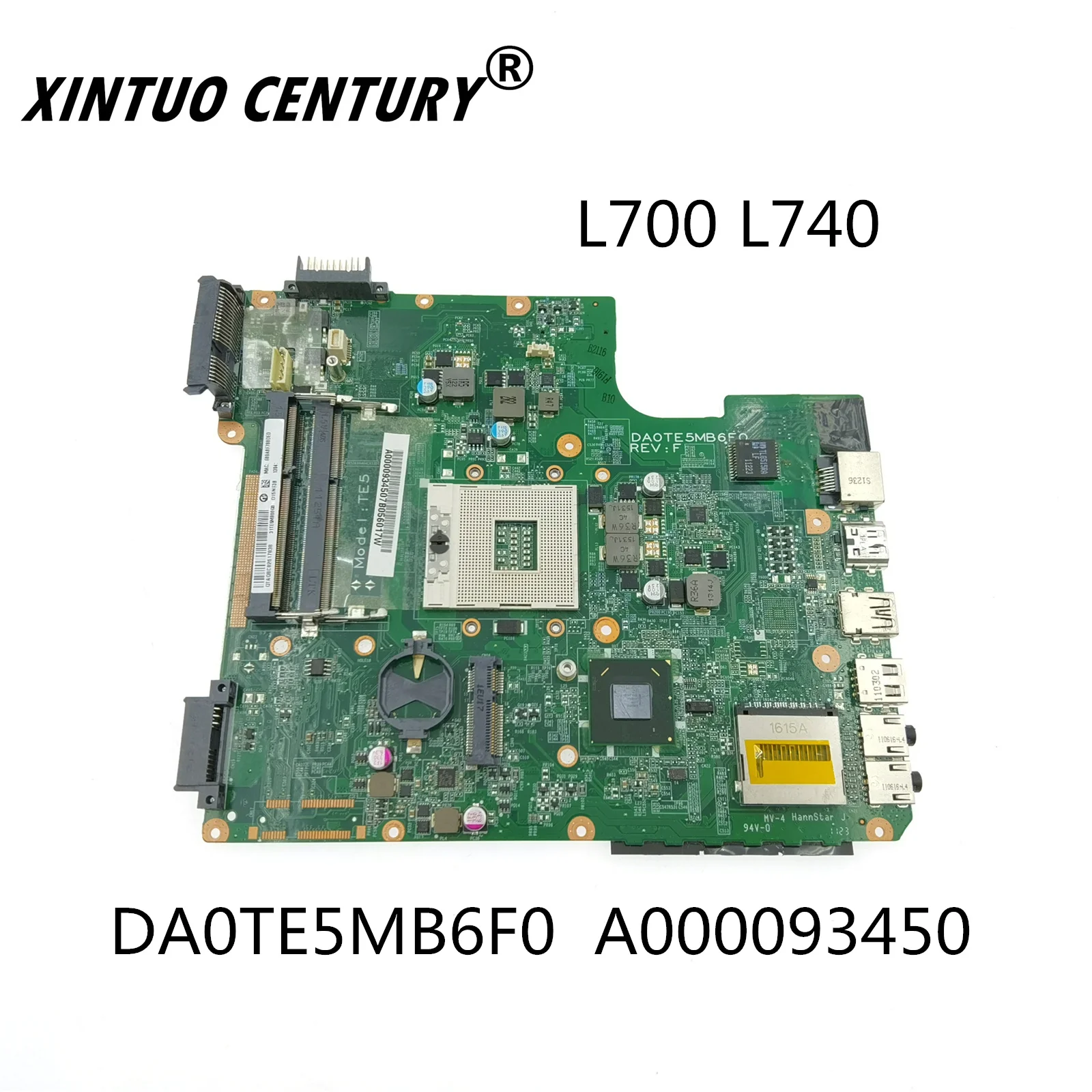 Материнская плата для Toshiba satellite L700 L740 DA0TE5MB6F0 A000093450 hm65 DDR3 портативный калькулятор материнская плата 100% тест
Материнская плата для Toshiba satellite L700 L740 DA0TE5MB6F0 A000093450 hm65 DDR3 портативный калькулятор материнская плата 100% тест