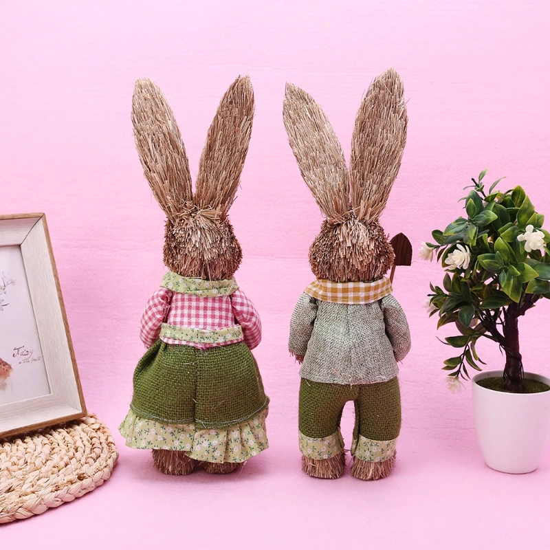 2021 New Cute Straw Rabbits Bunny Decorations Easter Party Home Garden Wedding Ornament Photo Props Crafts 1Pair
2021 New Cute Straw Rabbits Bunny Decorations Easter Party Home Garden Wedding Ornament Photo Props Crafts 1Pair