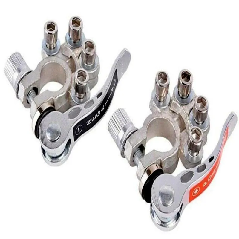 2pcs Quick Disconnect Car Battery Main Cable Post Terminal Shut-off Connectors For 12v 6v 24v Boat Race Car Utv Tractor Truck
2pcs Quick Disconnect Car Battery Main Cable Post Terminal Shut-off Connectors For 12v 6v 24v Boat Race Car Utv Tractor Truck
