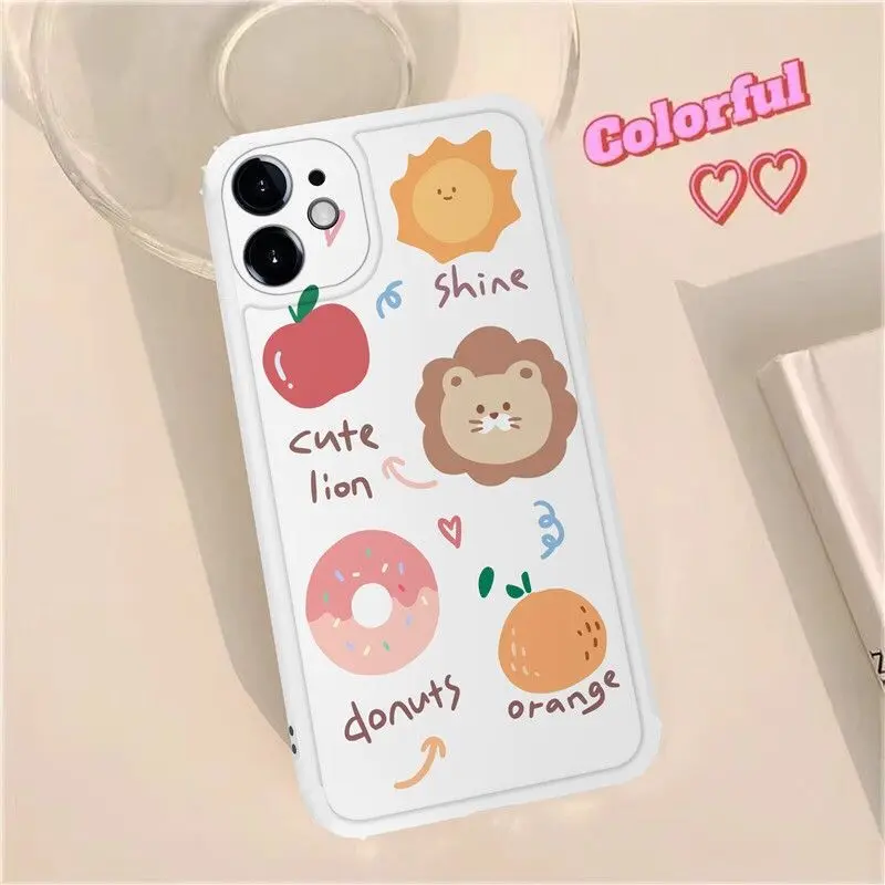 Cute Cartoon Cat orange donuts Phone Case For iPhone 12 11 Pro Max Xr X Xs Max 6 6s 7 8 Puls SE 2020 Cases Soft Silicone Cover
Cute Cartoon Cat orange donuts Phone Case For iPhone 12 11 Pro Max Xr X Xs Max 6 6s 7 8 Puls SE 2020 Cases Soft Silicone Cover