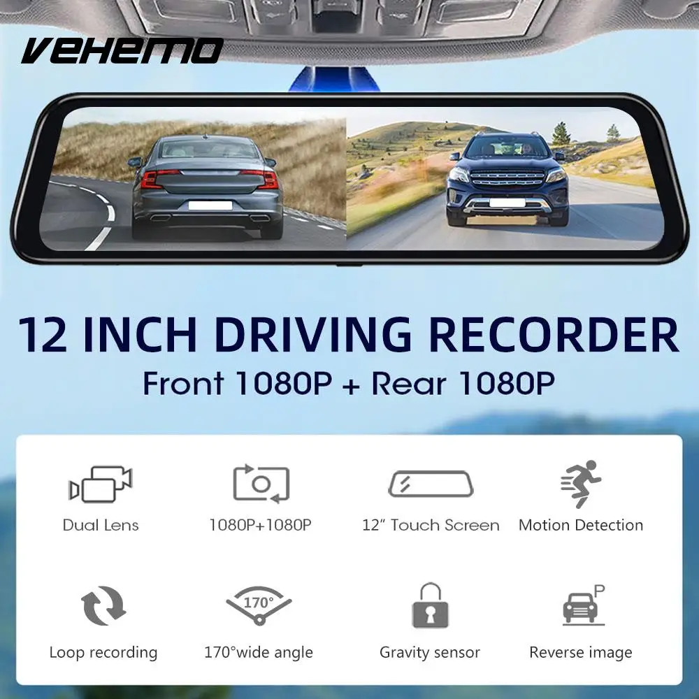Universal Dash Cam Driving Recorder DVR Motion Detection Portable Car Video Camera for IPS Touch Screen 1080P HD Night Vision
Universal Dash Cam Driving Recorder DVR Motion Detection Portable Car Video Camera for IPS Touch Screen 1080P HD Night Vision
