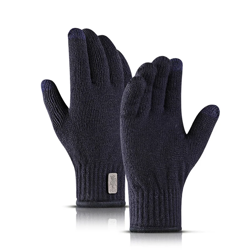 2020 New Men Knitted Touch Screen Gloves Winter Outdoor Warmth Double Layer Plus Velvet Cold-proof Ski Sports Riding Women
2020 New Men Knitted Touch Screen Gloves Winter Outdoor Warmth Double Layer Plus Velvet Cold-proof Ski Sports Riding Women