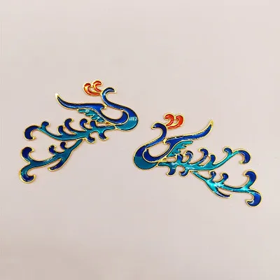 2Pcs/Lot Cloisonne Gold Rhinestones Buttons DIY Decorative Sew for Brooch Pin Dress Coat Bag Alloy Badge Wedding Accessories
2Pcs/Lot Cloisonne Gold Rhinestones Buttons DIY Decorative Sew for Brooch Pin Dress Coat Bag Alloy Badge Wedding Accessories