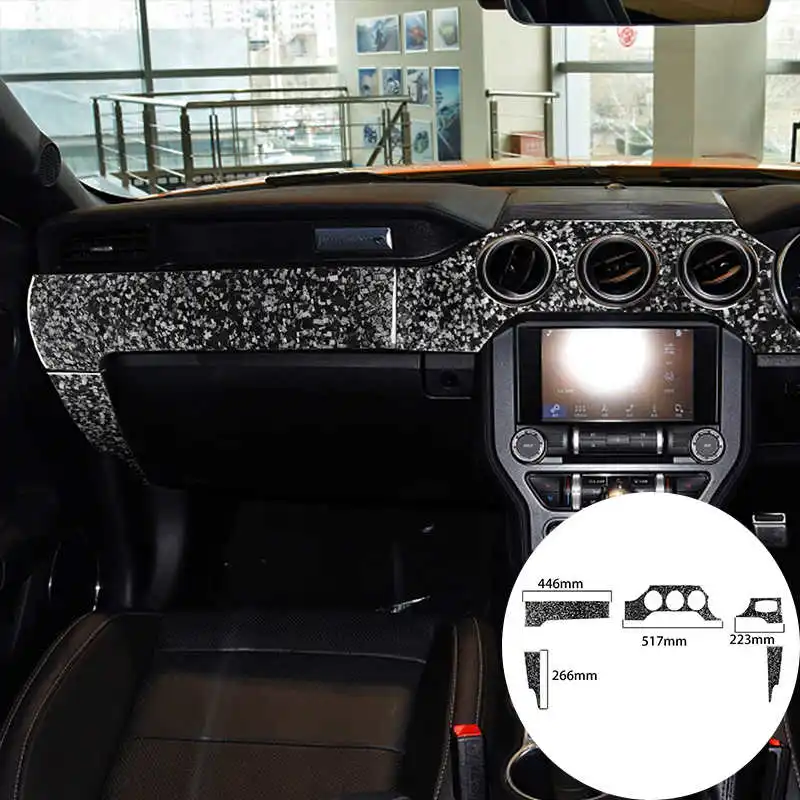 Для Ford Mustang 2015-2020, кованая зернистая крышка панели приборной панели автомобиля, декоративные наклейки, внутренние аксессуары, молдинги, Стай...
Для Ford Mustang 2015-2020, кованая зернистая крышка панели приборной панели автомобиля, декоративные наклейки, внутренние аксессуары, молдинги, Стай...