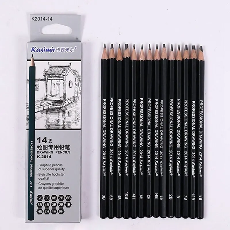 14 шт./компл. карандаши для рисования набор деревянных товары для профессионального искусства жесткий/средний/Мягкая угля эскиза карандаши ...
14 шт./компл. карандаши для рисования набор деревянных товары для профессионального искусства жесткий/средний/Мягкая угля эскиза карандаши ...
