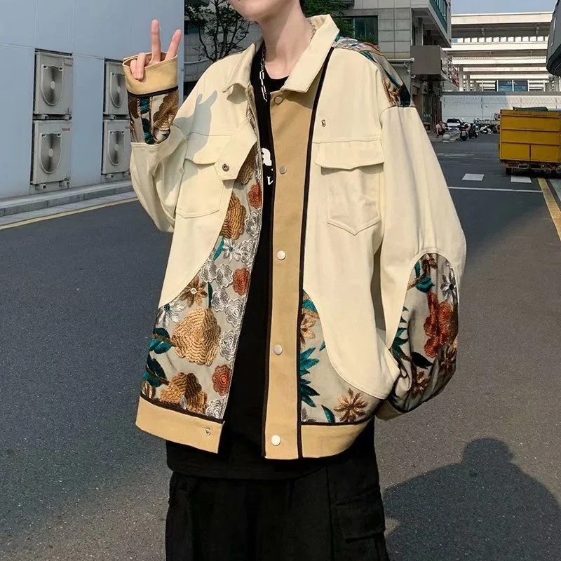 PR 2021 Autumn Hong Kong Style Trendy Printed Jacket Men's Streetwear Hip Hop Men's Hooded Coats Male Casual Loose Outerwear
PR 2021 Autumn Hong Kong Style Trendy Printed Jacket Men's Streetwear Hip Hop Men's Hooded Coats Male Casual Loose Outerwear
