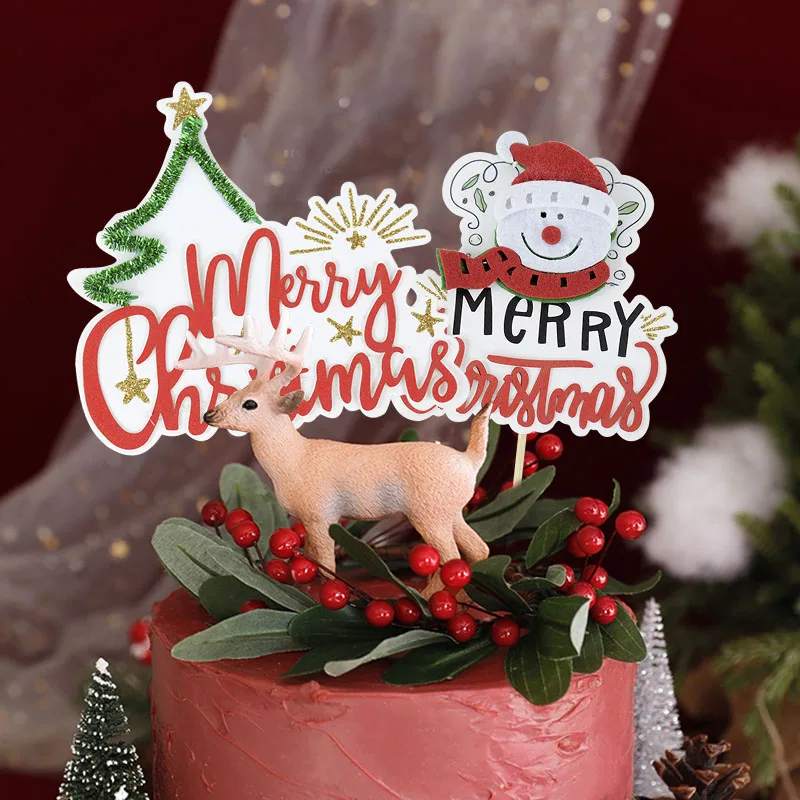 Merry Christmas Cake Toppers Glitter Snowman Cake Decorating Happy New Year Cupcake Toppers For Home Party 2021 Navidad Noel
Merry Christmas Cake Toppers Glitter Snowman Cake Decorating Happy New Year Cupcake Toppers For Home Party 2021 Navidad Noel