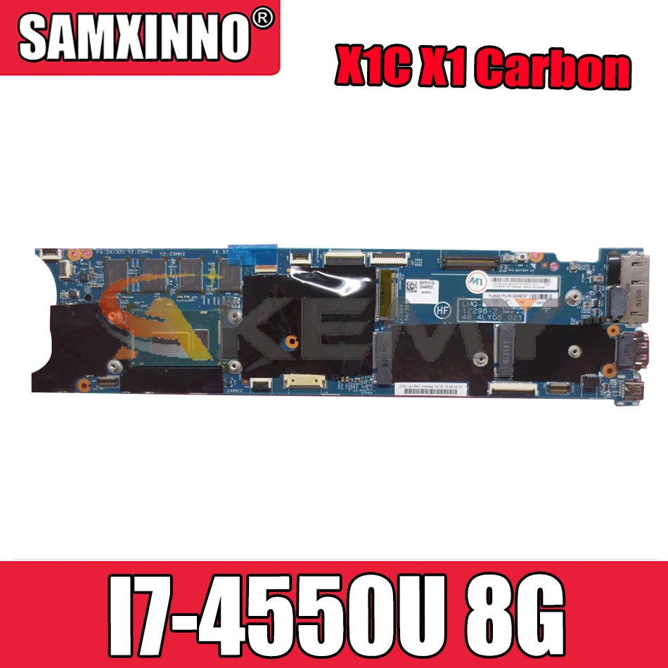 Akemy для Lenovo ThinkPad X1C X1 углерода всеобщая материнская плата I7-4550U 8G 12298-2 48.4LY06.021 FRU 00HN772 00HN771 00HN760 00HN759
Akemy для Lenovo ThinkPad X1C X1 углерода всеобщая материнская плата I7-4550U 8G 12298-2 48.4LY06.021 FRU 00HN772 00HN771 00HN760 00HN759