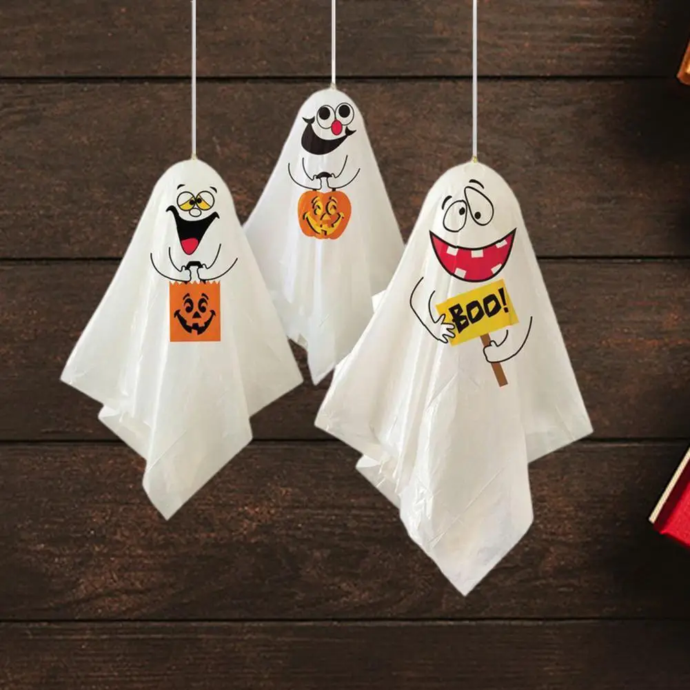3pcs/set Scary Halloween Hanging Decoration Ghost Bags Balloons with Twist Ties Party Decoration Hallowen Ornament Home Decor
3pcs/set Scary Halloween Hanging Decoration Ghost Bags Balloons with Twist Ties Party Decoration Hallowen Ornament Home Decor