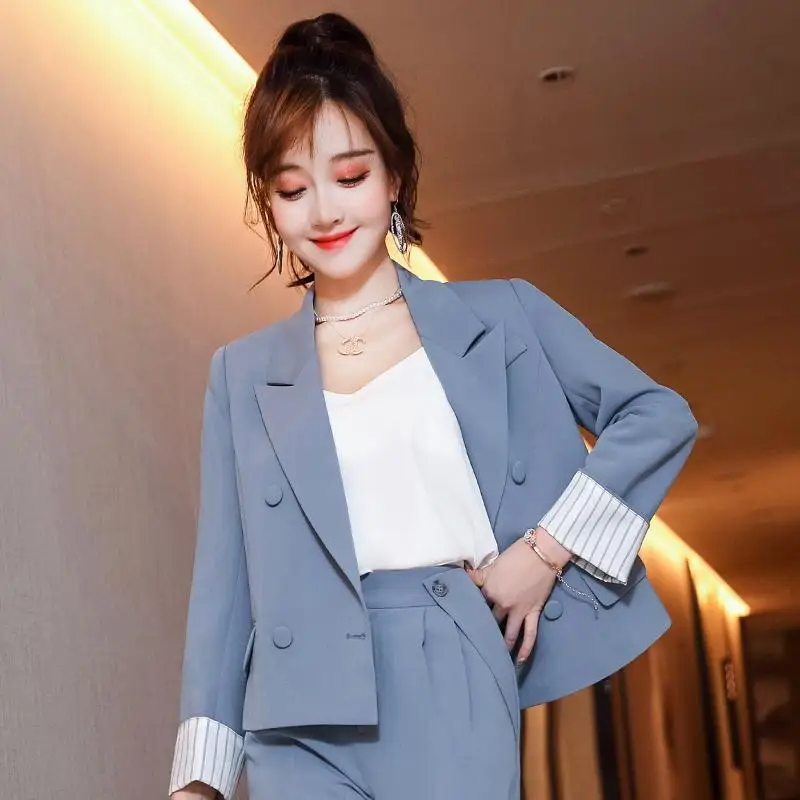 Luck A Women Spring Autumn Pant Suit Office Lady Blazer Jacket Coat+Pant 2 Piece Set Female Elegant Casual Suits Outfits
Luck A Women Spring Autumn Pant Suit Office Lady Blazer Jacket Coat+Pant 2 Piece Set Female Elegant Casual Suits Outfits