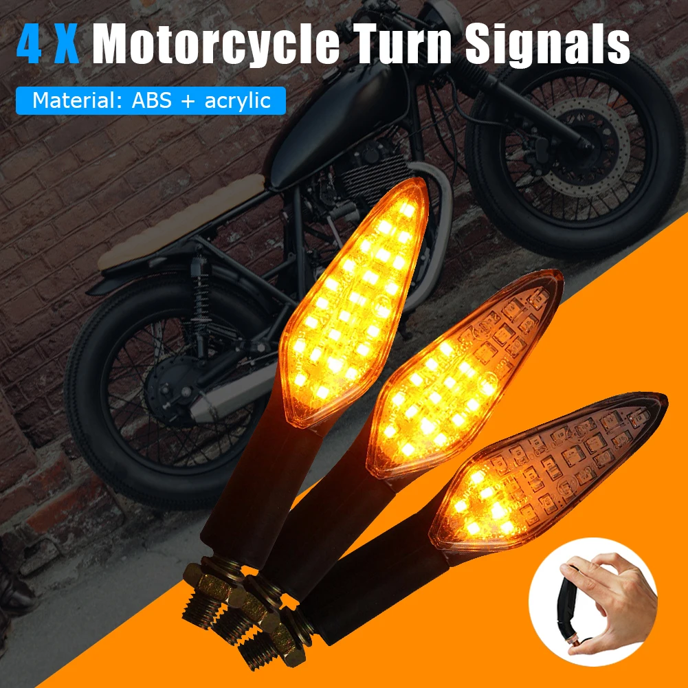 Water Tail Indicator Lights IP67 Flowing Amber LED Turn Signals Motorcycle for Outdoor Personal Motorcycle Decoration
Water Tail Indicator Lights IP67 Flowing Amber LED Turn Signals Motorcycle for Outdoor Personal Motorcycle Decoration