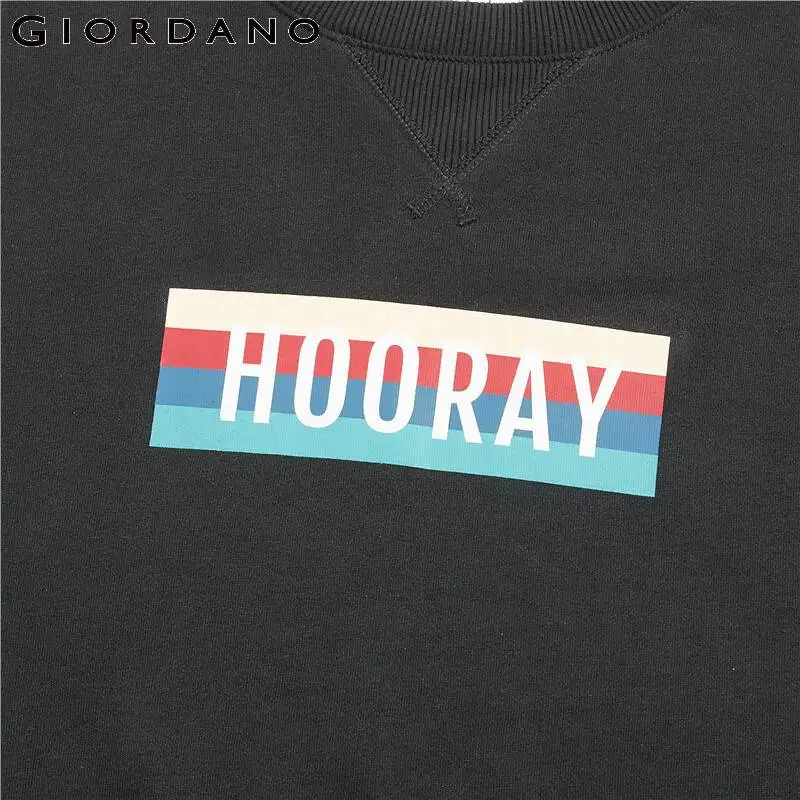 Giordano Men Sweatshirts Graphic Crewneck Sweatshirt Ribbed Cuffs Hem Medium Thinkness Sudadera Hombre 13099701
Giordano Men Sweatshirts Graphic Crewneck Sweatshirt Ribbed Cuffs Hem Medium Thinkness Sudadera Hombre 13099701