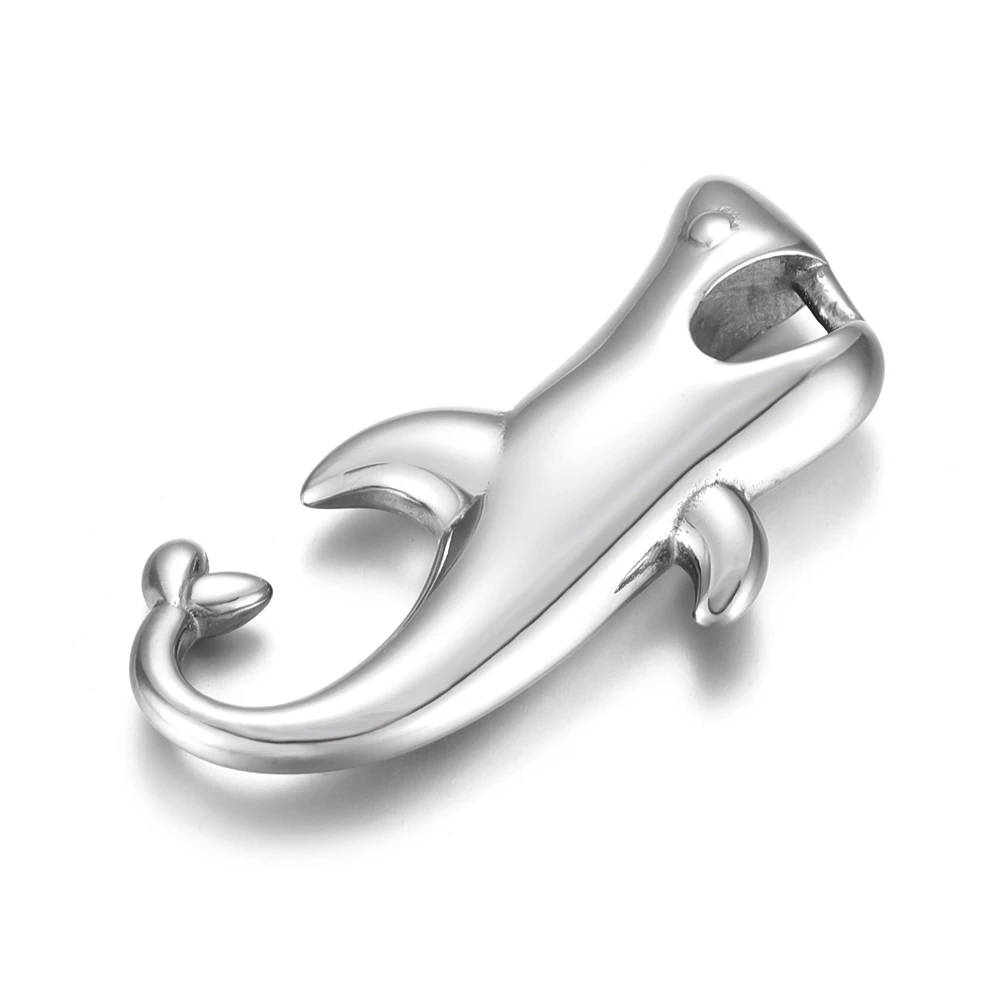 Stainless Steel Shark Pendant Polished Necklace Pendants Bracelet Hook Closure DIY Accessories for Jewelry Making Supplies
Stainless Steel Shark Pendant Polished Necklace Pendants Bracelet Hook Closure DIY Accessories for Jewelry Making Supplies