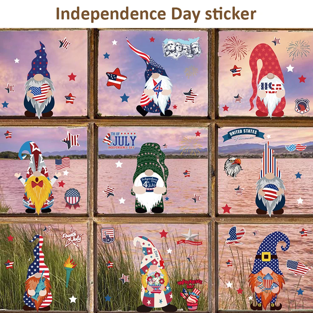 9 Pcs Independence Day Window Cling 4th Of July Faceless Doll Gnome Window Clings Sticker Figure For Home Office Car Window
9 Pcs Independence Day Window Cling 4th Of July Faceless Doll Gnome Window Clings Sticker Figure For Home Office Car Window