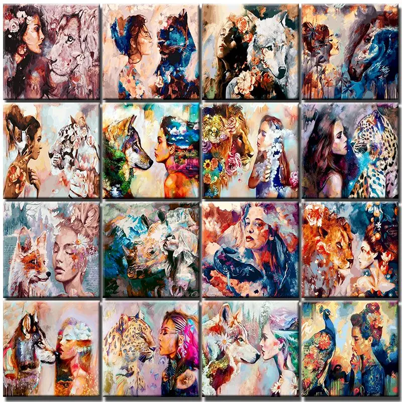 Girls Animals Painting With By Number DIY Kits On Canvas For Drawing Coloring Handmade With Framed Picture By Number Home Decor
Girls Animals Painting With By Number DIY Kits On Canvas For Drawing Coloring Handmade With Framed Picture By Number Home Decor