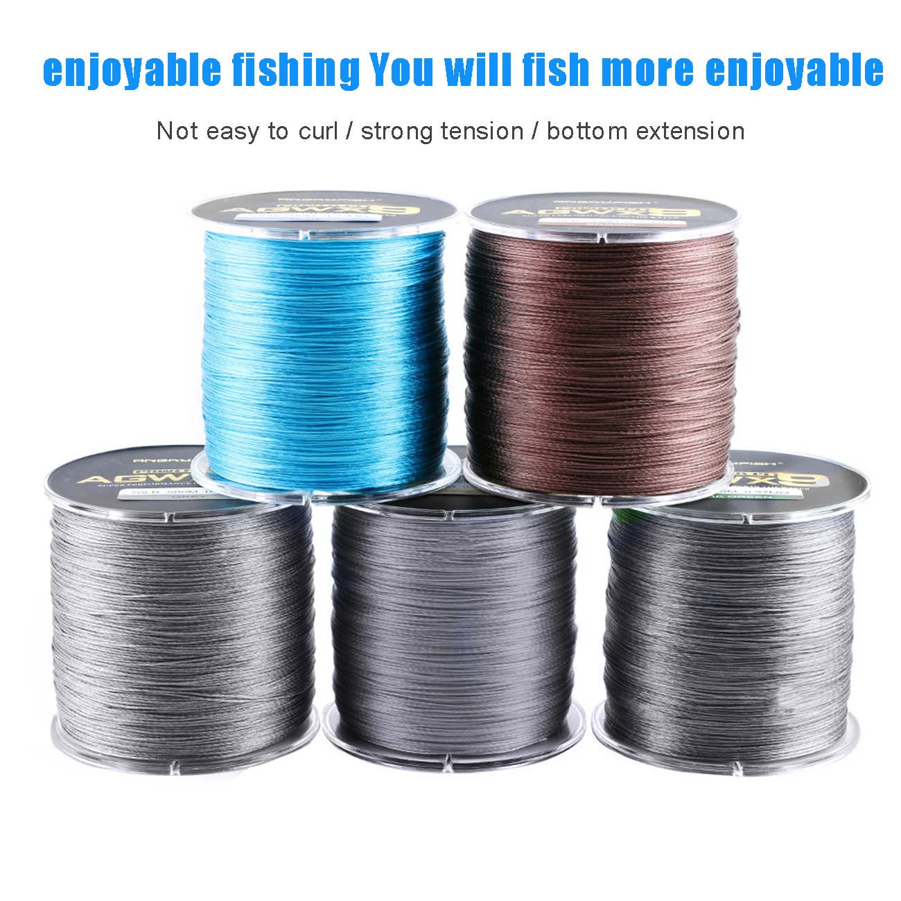 9 Braided Strands 500M Multifilament Braided Fishing Line Ocean Fishing Super Strong PE Super Strong Lines Fishing Accessories
9 Braided Strands 500M Multifilament Braided Fishing Line Ocean Fishing Super Strong PE Super Strong Lines Fishing Accessories