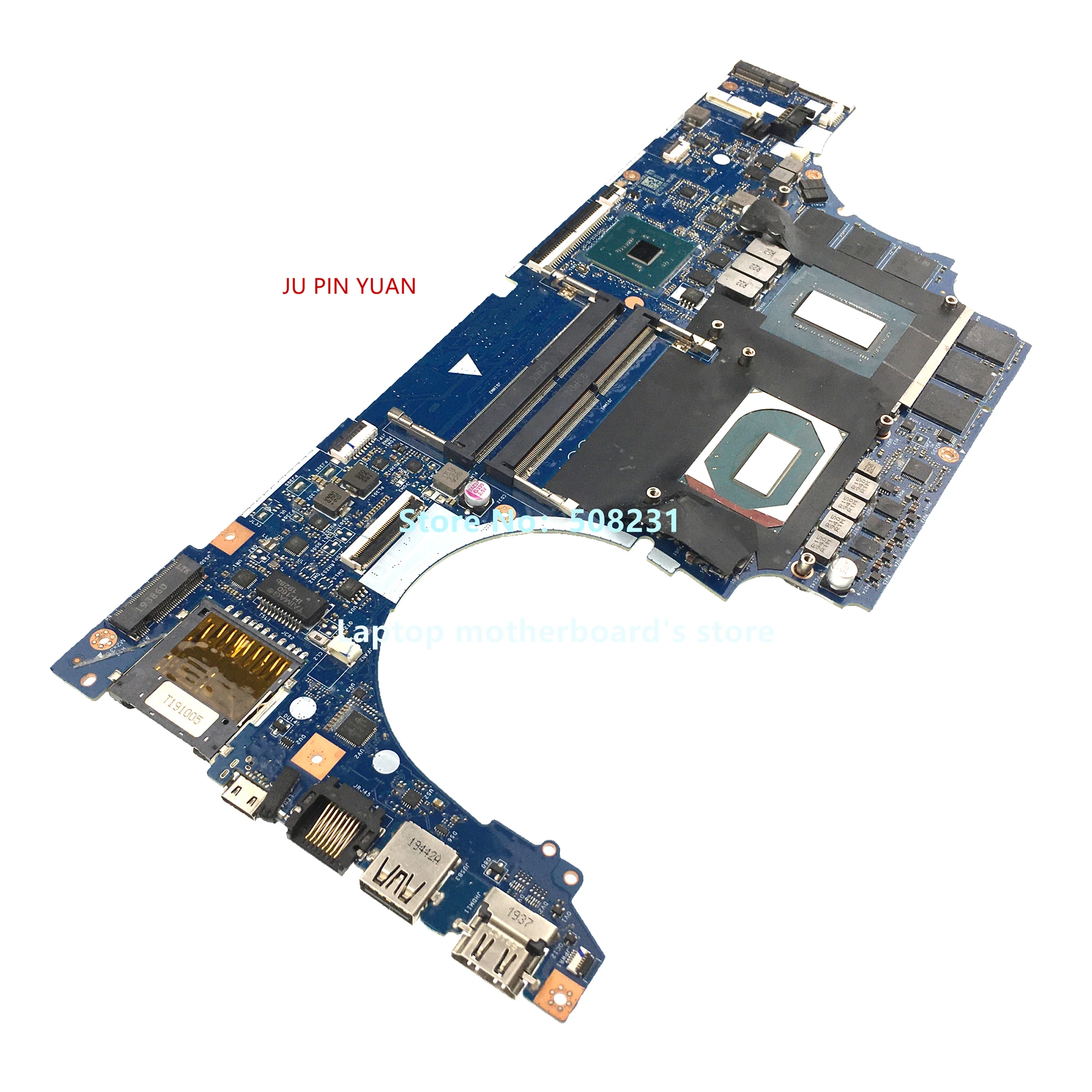Материнская плата для ноутбука HP Pavilion 15-DK FPC52, стандартная с процессором SRFCP I7-9750H, со стандартным графическим процессором, полностью протестирована
Материнская плата для ноутбука HP Pavilion 15-DK FPC52, стандартная с процессором SRFCP I7-9750H, со стандартным графическим процессором, полностью протестирована
