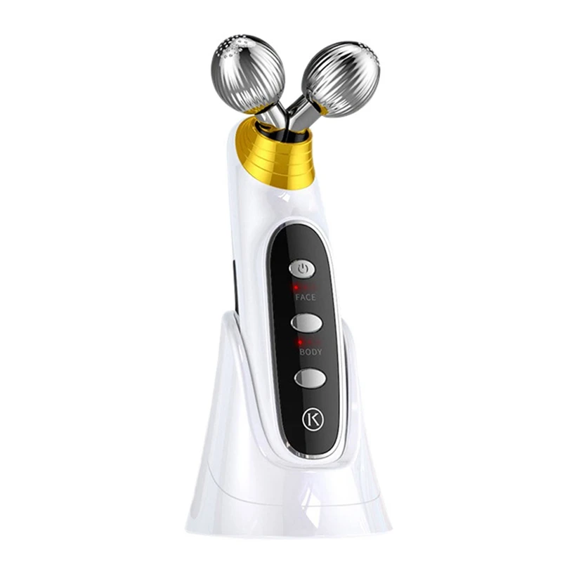 3D Roller Massager 360 Rotate Thin Face Full Body Shape Massager Lifting Wrinkle Remover Facial Massage Relaxation Tool
3D Roller Massager 360 Rotate Thin Face Full Body Shape Massager Lifting Wrinkle Remover Facial Massage Relaxation Tool